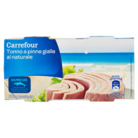 Carrefour Tonno a pinne gialle al naturale
