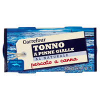 Carrefour Tonno a Pinne Gialle al Naturale pescato a canna