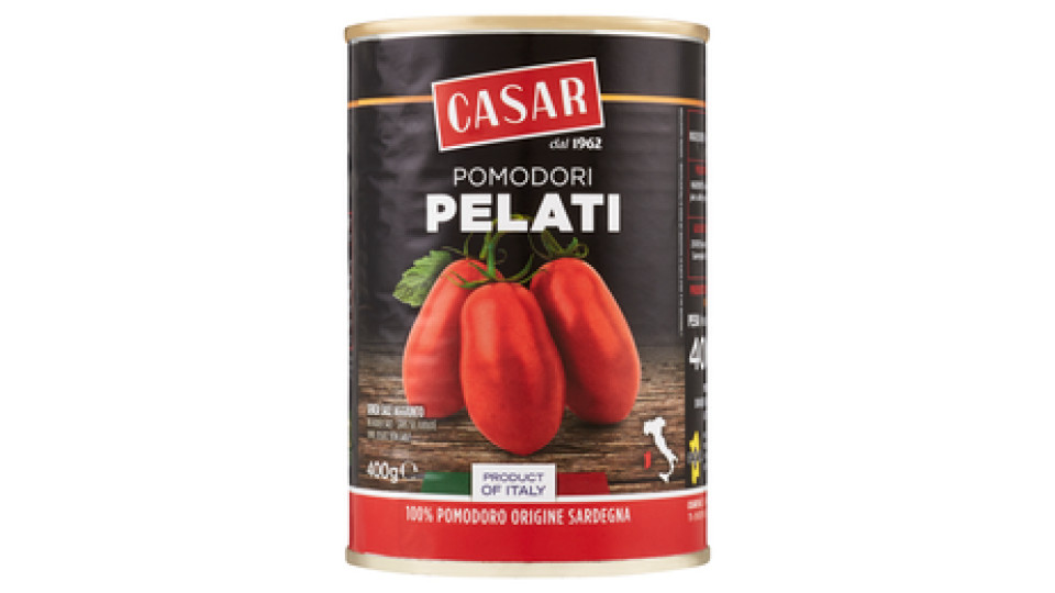 Casar, pomodori pelati