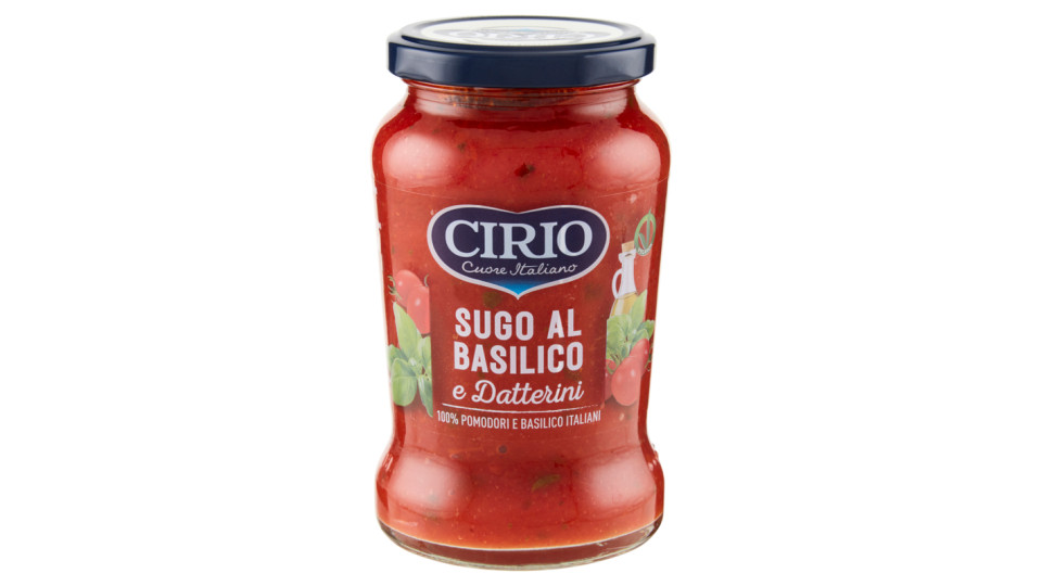 Cirio Sugo al basilico dell'orto