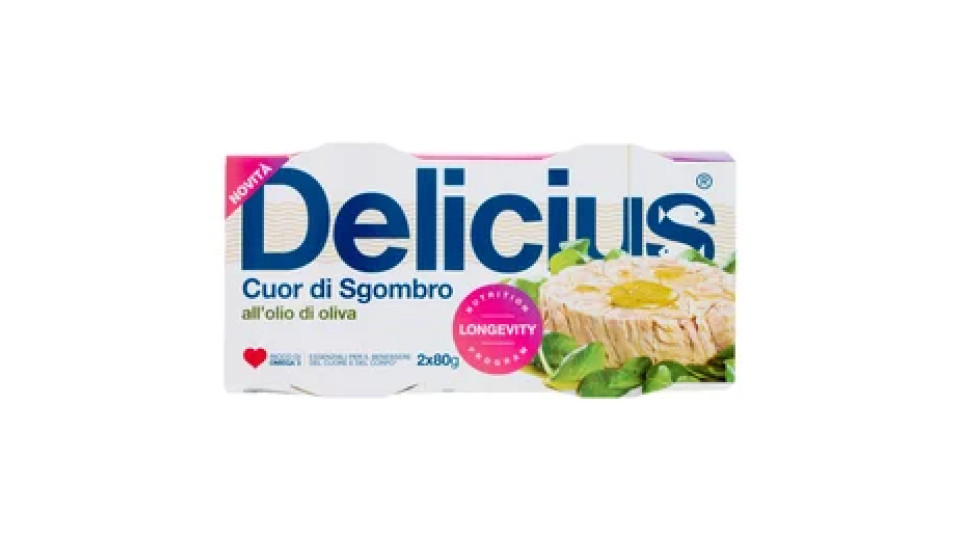Delicius filetti di sgombro all'olio di oliva