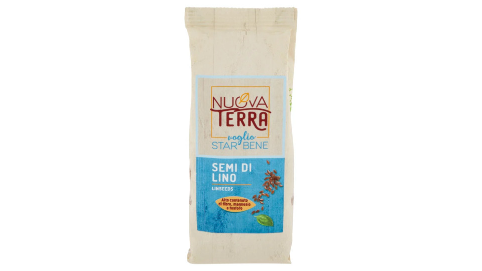 Nuova Terra voglio Star Bene Semi di Lino 150 g