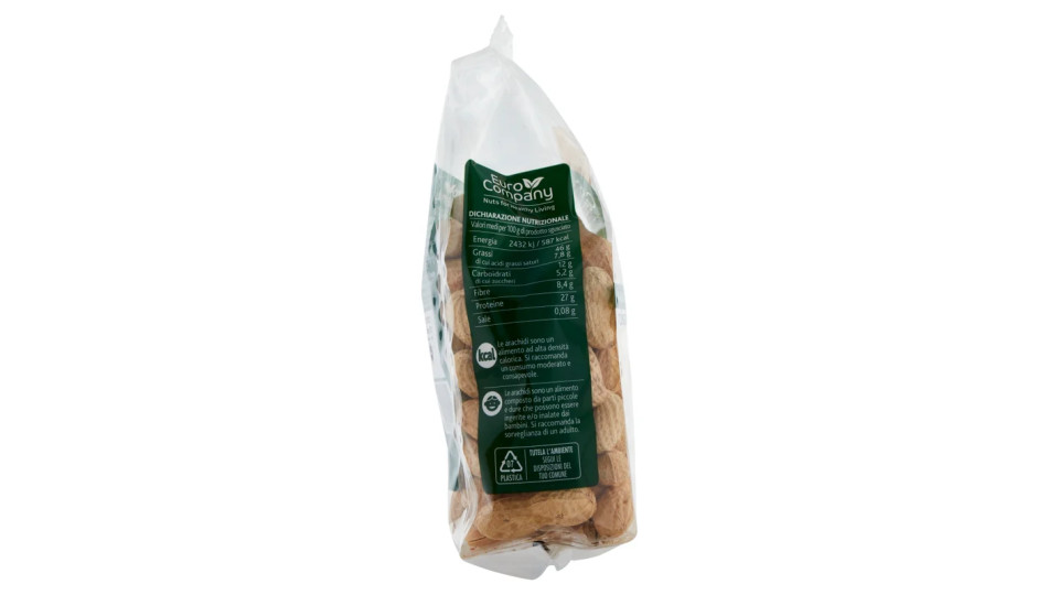 Euro Company Arachidi Hanoch Tostate 250 g