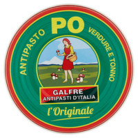 Galfrè Ghiotto Antipasto Po verdure e tonno