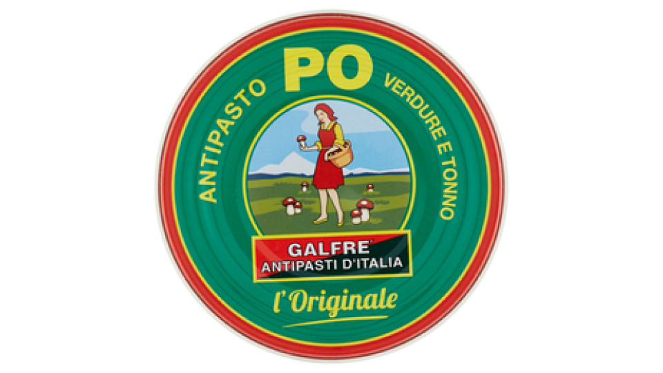Galfrè Ghiotto Antipasto Po verdure e tonno