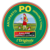 Galfrè Ghiotto Antipasto Po verdure e tonno
