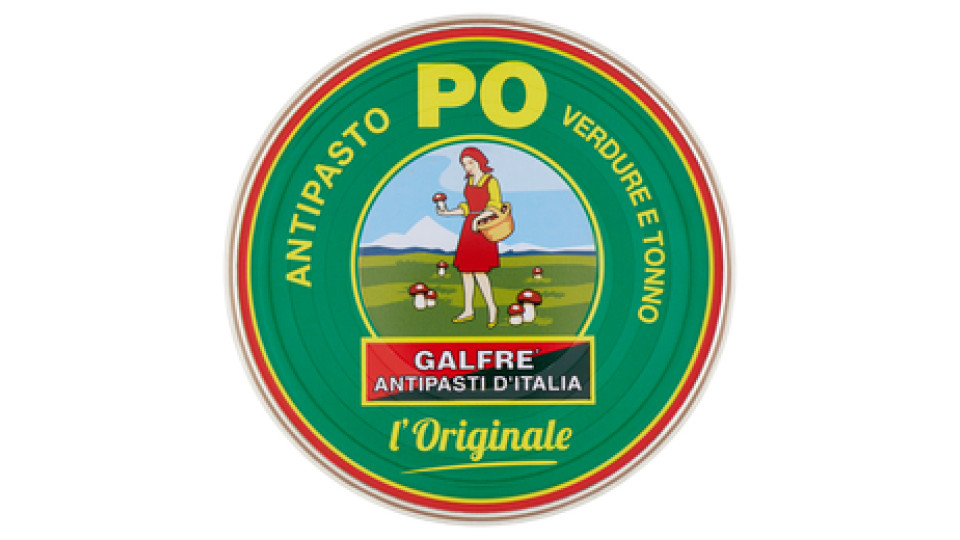Galfrè Ghiotto Antipasto Po verdure e tonno