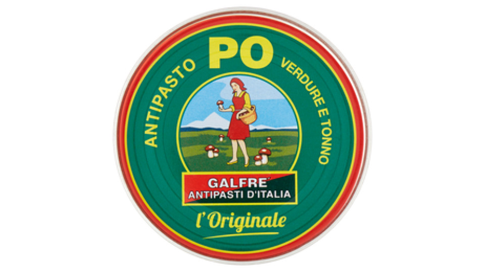 Galfrè Ghiotto Antipasto Po verdure e tonno
