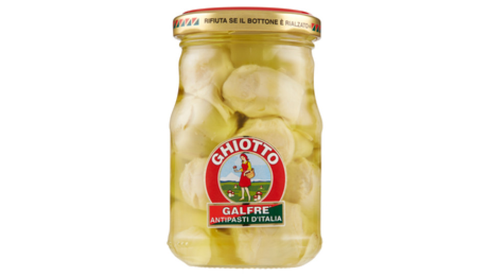 Carciofini Italiani Interi Sott'Olio di Oliva
