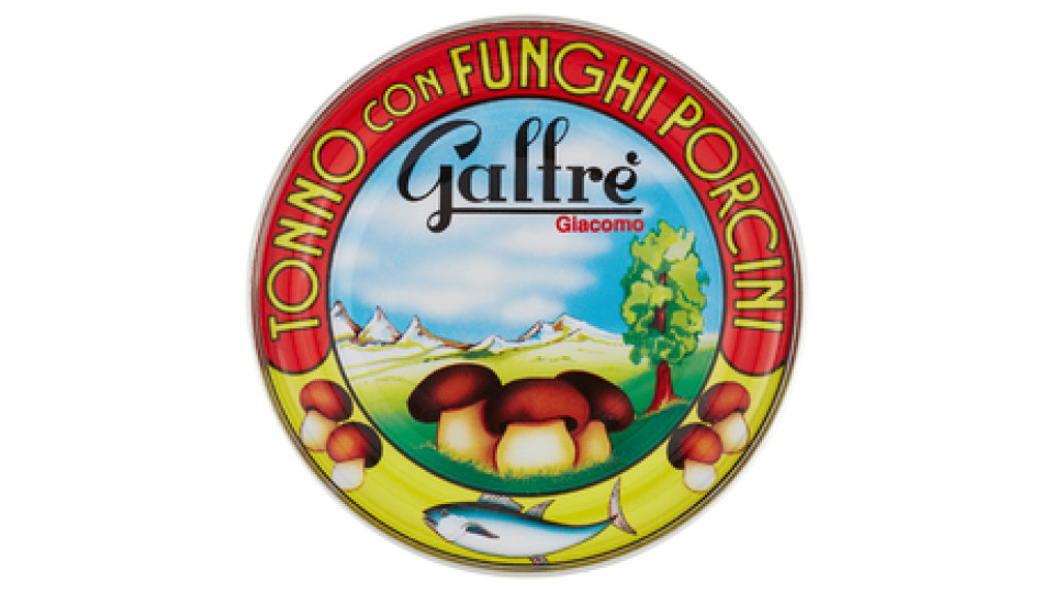 Galfrè Giacomo Tonno con Funghi Porcini