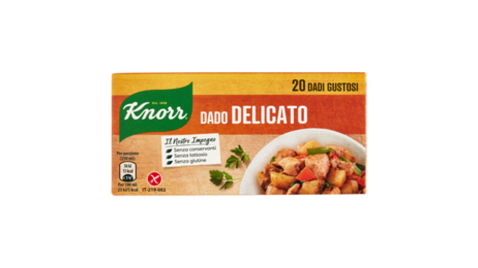 Knorr Delicato 20 dadi