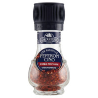 La Drogheria 1880 Peperoncino Extra Piccante Frantumato con Macinello