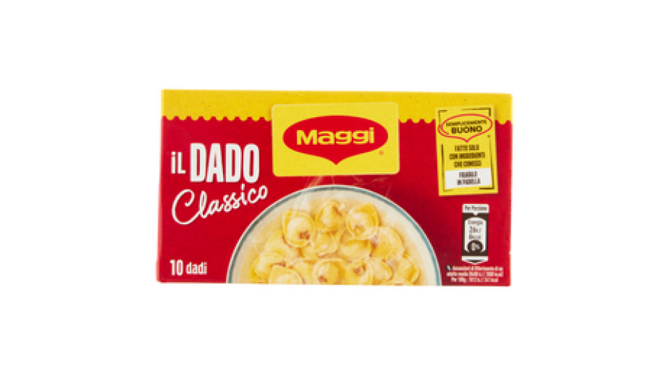 DADO GUSTO CLASSICO Preparato per brodo 100g (10 dadi)