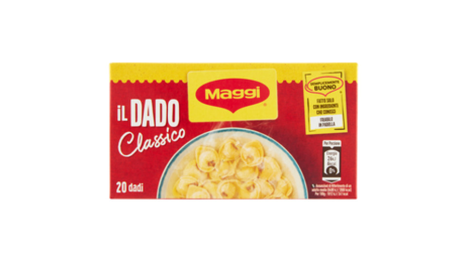 DADO GUSTO CLASSICO Preparato per brodo 200g (20 dadi)