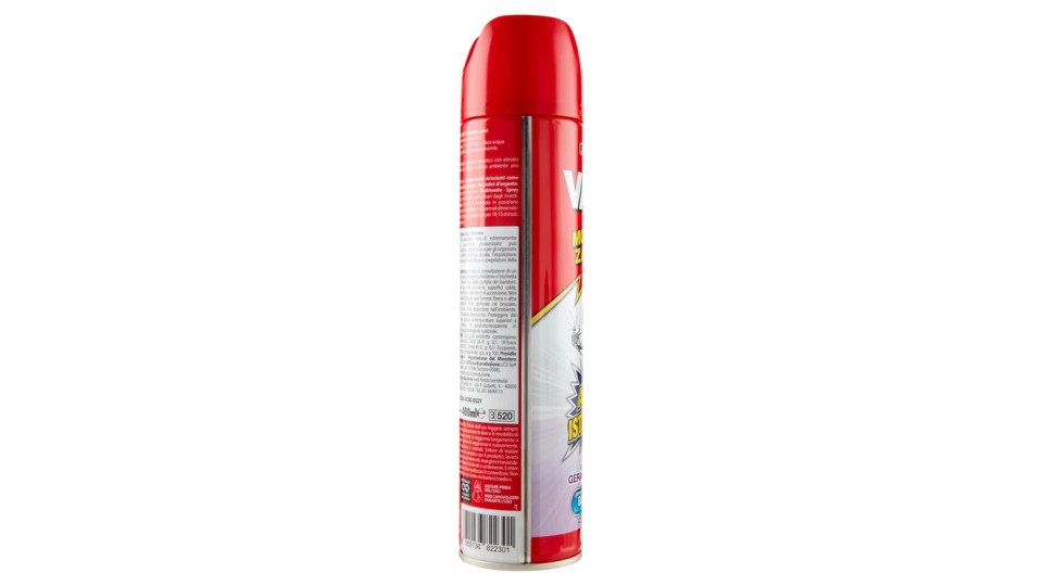 VAPE Mosche e Zanzare al Profumo di Gelsomino e Geranio 400 ml