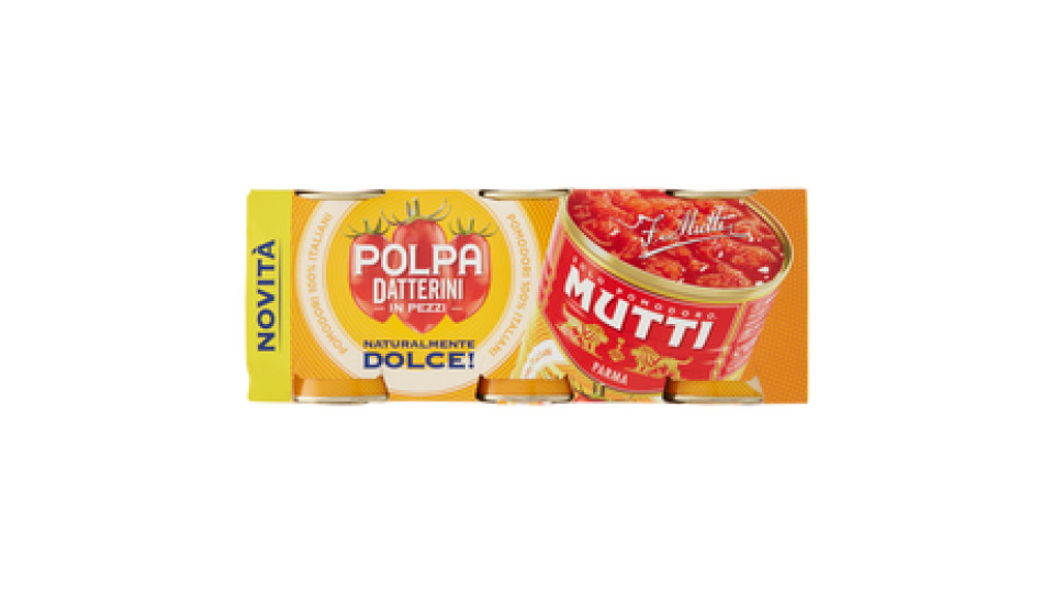Mutti Polpa Datterini in Pezzi