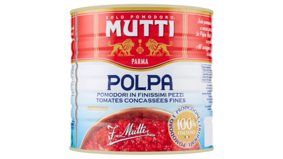 Mutti Polpa Pomodori in Finissimi Pezzi