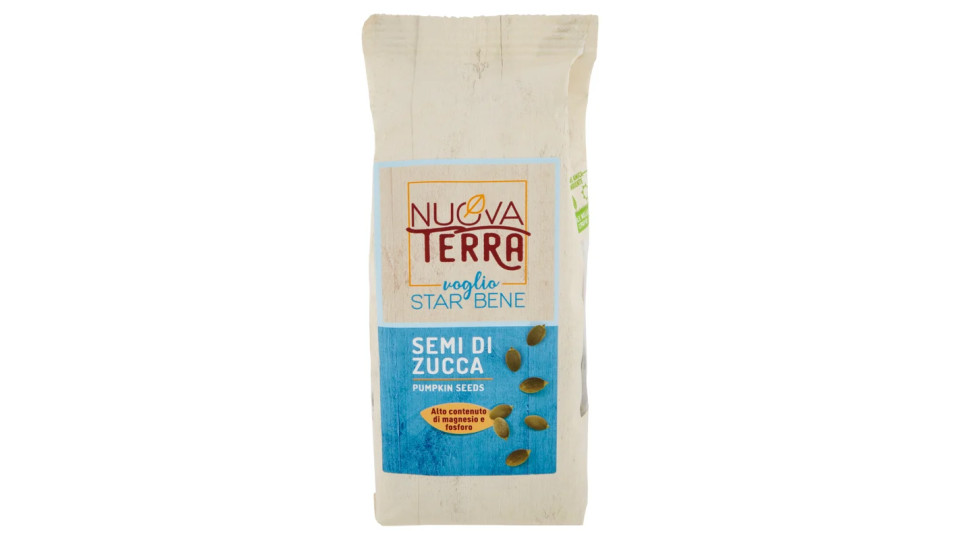 Nuova Terra voglio Star Bene Semi di Zucca 120 g