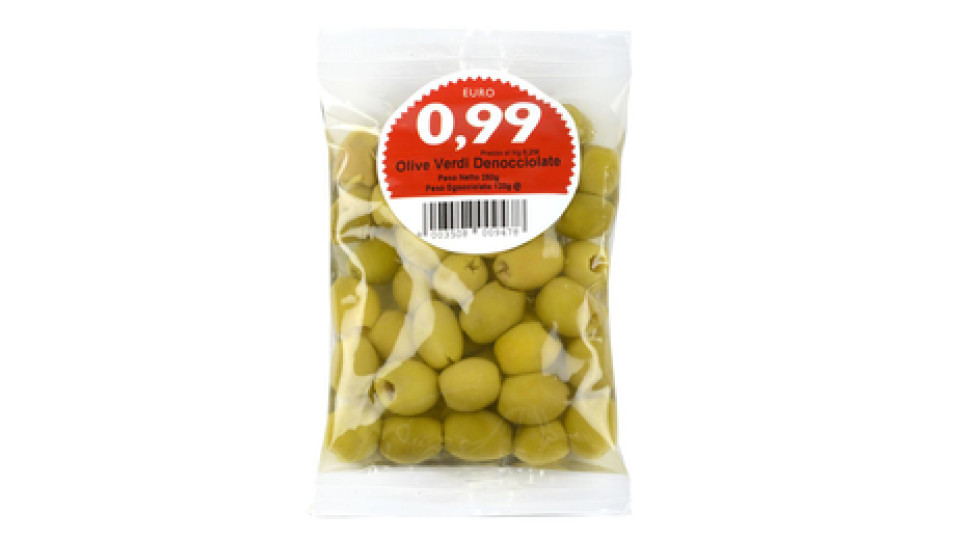 Olive verdi denocciolate gr 290