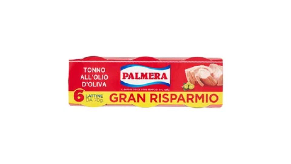 Palmera Tonno all'Olio di Oliva