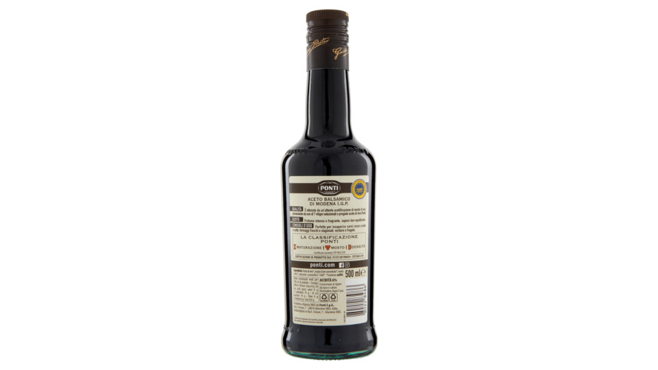 Ponti - Aceto Balsamico , di Modena Acidità 6% 