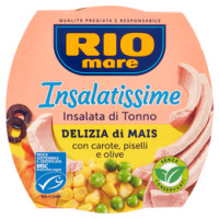 Rio mare Insalatissime Insalata di Tonno Delizia di Mais con piselli, carote e olive 160 g