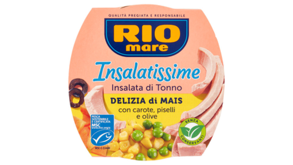 Rio mare insalatissime tonno e mais