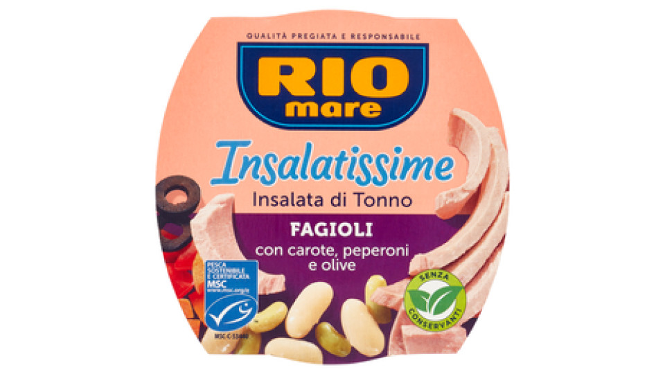 Rio Mare Insalatissime Mix di Fagioli e Tonno