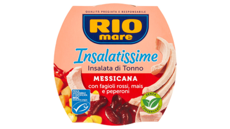 Rio mare Insalatissime Messicana con Fagioli rossi, Tonno e Mais