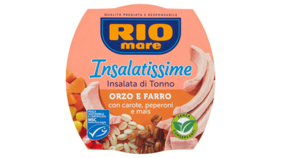 Rio Mare Insalatissime Orzo, Farro e Tonno
