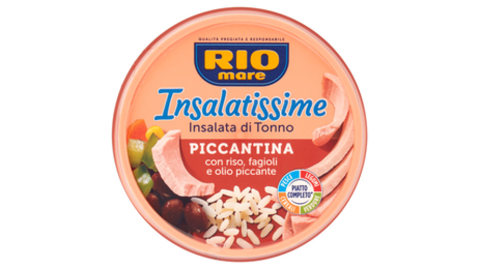 Rio mare Insalatissime Riso Piccante con Fagioli Rossi e Neri e Olio Piccante