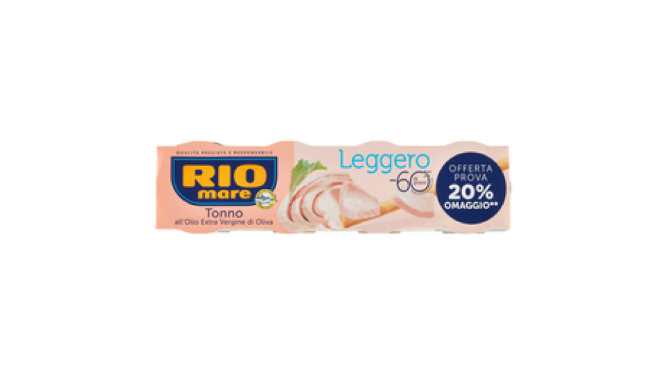 Rio Mare, Extrà tonno in olio extravergine di oliva conf. 3x80 g +