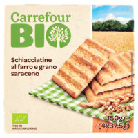 Carrefour Bio Schiacciatine al farro e grano saraceno