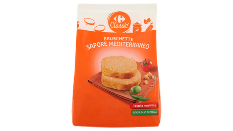 Carrefour Bruschette Sapore Mediterraneo