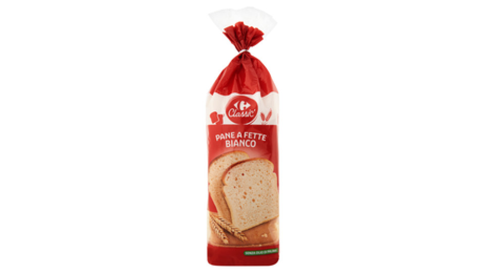 Carrefour Pane Bianco a fette