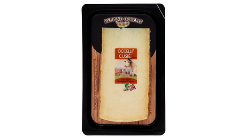 Beppino Occelli Formaggi del Borgo Occelli Cusiè con latte di capra e vacca