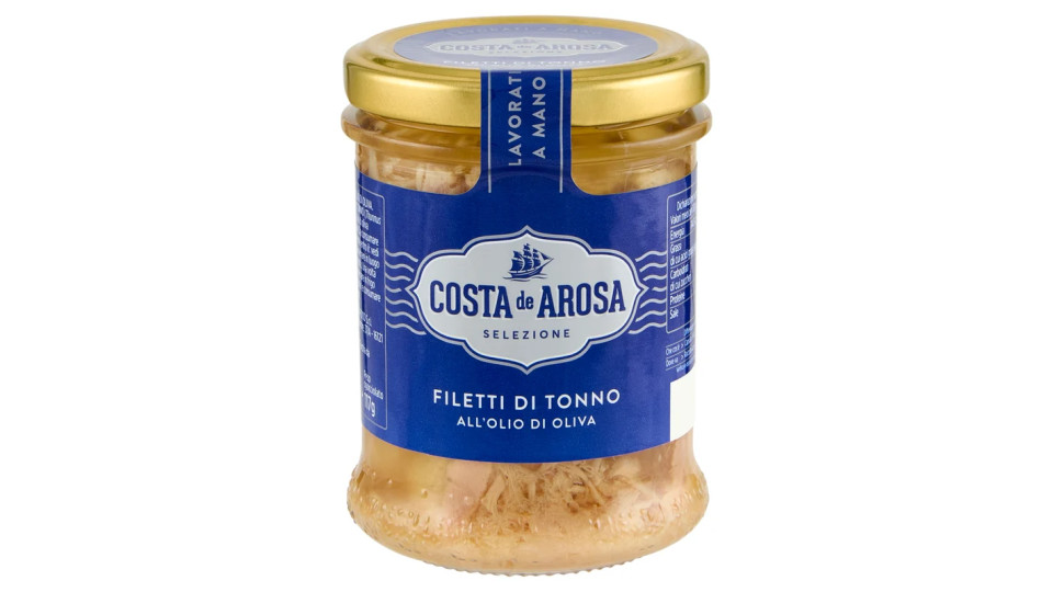 Costa de Arosa Filetti di Tonno all'Olio di Oliva 180 g