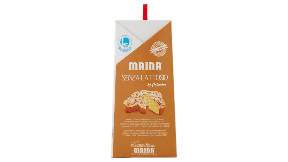 Colomba di Pasqua Senza Lattosio Maina 750 g