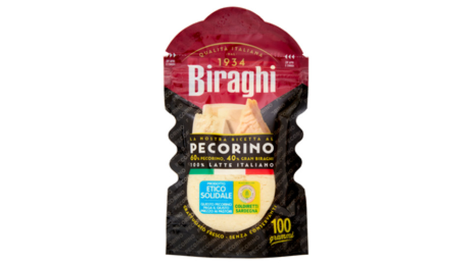 Biraghi Ricetta Tipica al Pecorino