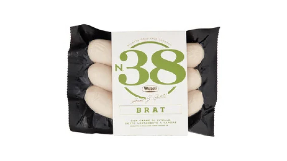 Wüber: N.38 BRAT carne di vitello 240g