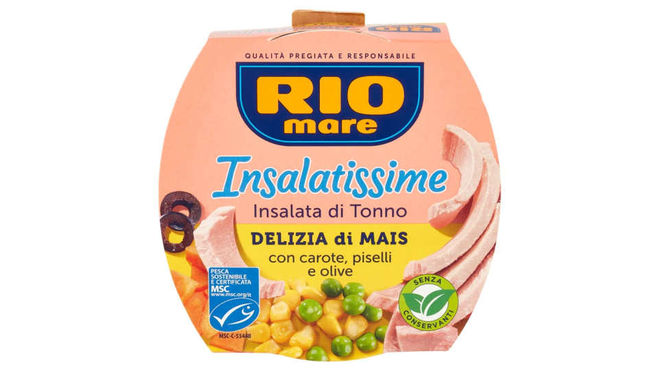 Rio mare insalatissime tonno e mais