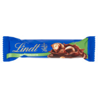Lindt Lindor Snack Barretta di Cioccolato al Latte e Biscotti 38g