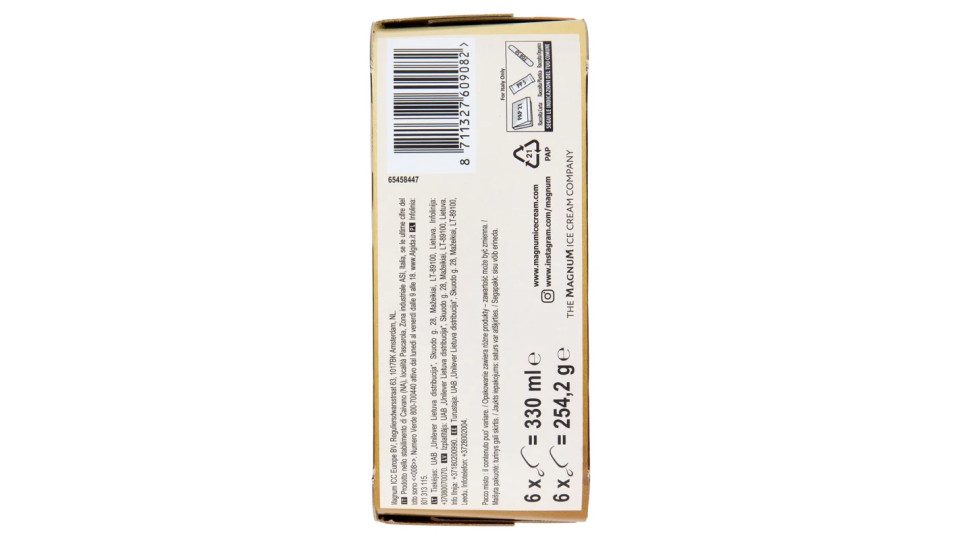 Magnum Mini Classic Almond White