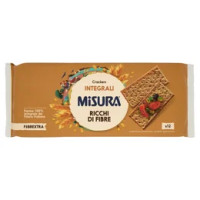 CRACKERS FIBREXTRA INTEGRALI CON AVENA MISURA DA 355GR