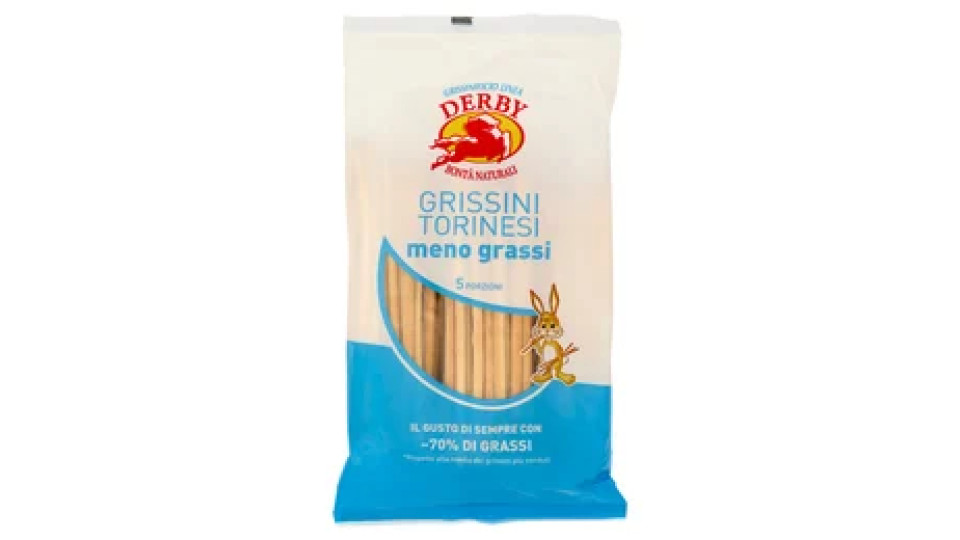 GRISSINI TORINESI MENO GRASSI 5 PORZIONI