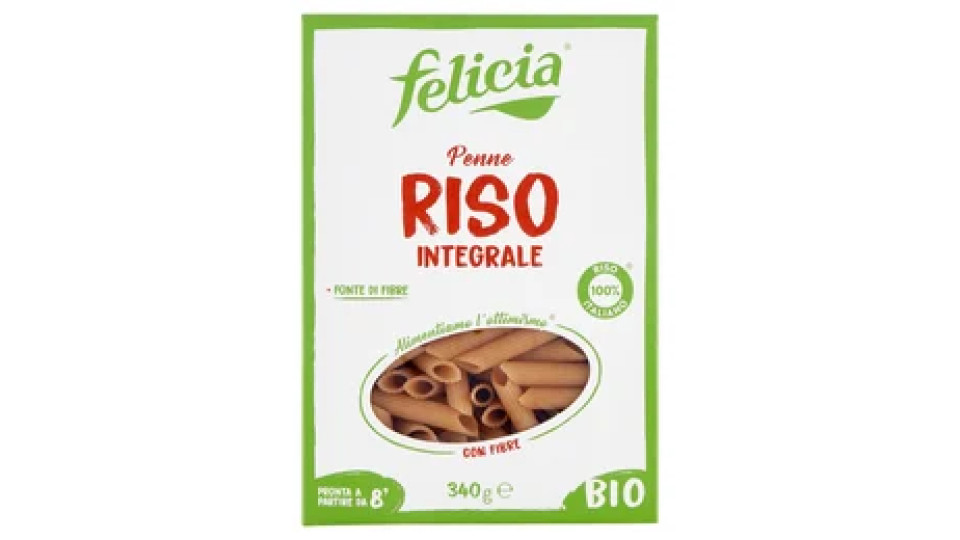 PENNE RISO BIO INTEGRALE