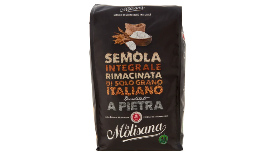 La Molisana, semola integrale rimacinata di grano duro