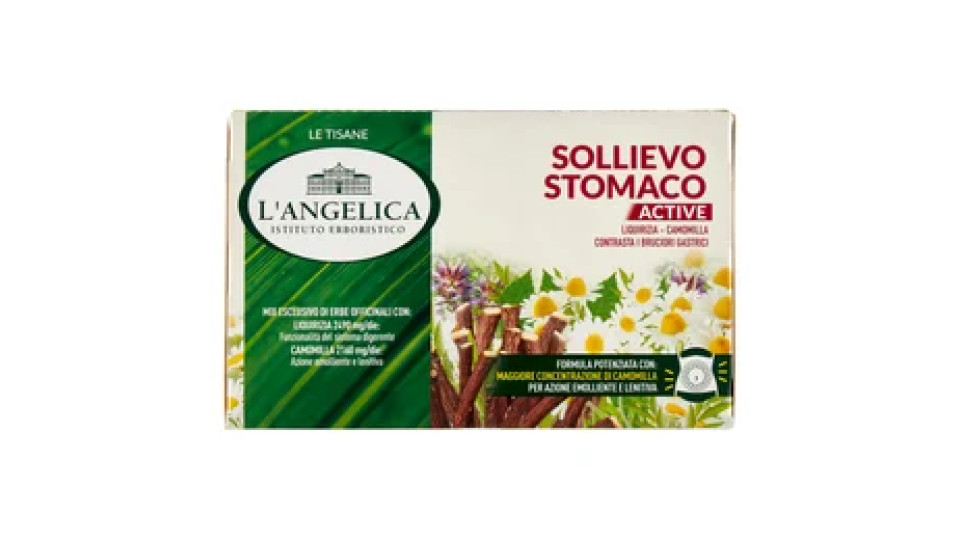 TISANA SOLLIEVO STOMACO 18 FILTRI ACTIVE