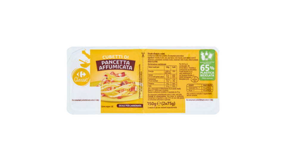 Carrefour Pancetta Affumicata a Cubetti