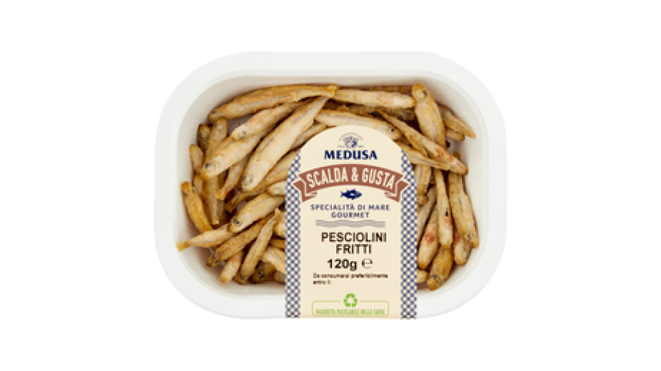 Medusa Scalda & Gusta Pesciolini Fritti 120 g